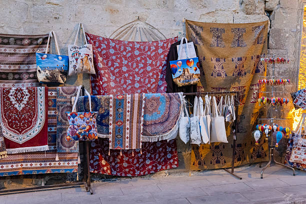 istock Colorful traditional carpets in Cappadocia , Turkey 2240618707