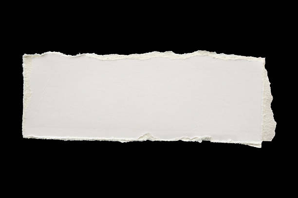 istock White ripped paper torn edges strips isolated on black background 2240650074