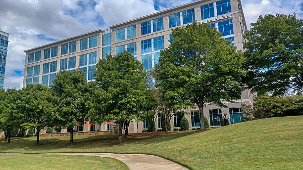 istock Urban Park and Modern Buildings 2240656116