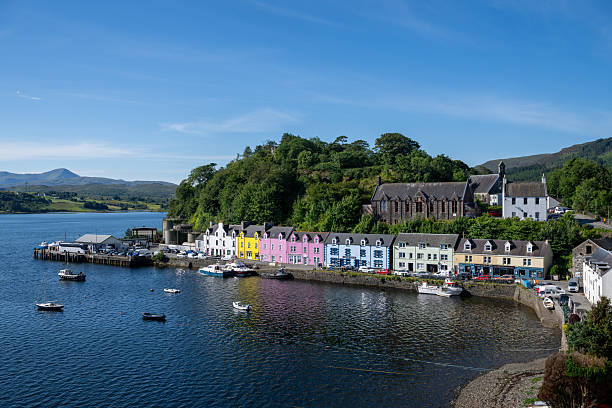 istock Portree Harbour - Portree, UK 2240656580