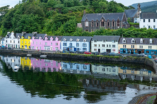 istock Portree Harbour - Portree, UK 2240659040