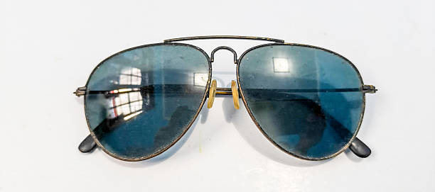 Accessories: Sunglasses Isolated on White Background