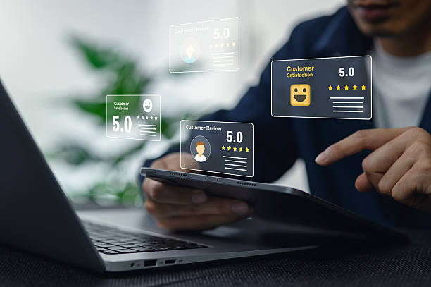 istock Data Analysis of Customer Reviews and Satisfaction Ratings Online 2240687936