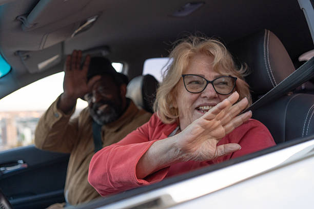 istock Elderly couple going on a trip 2240688124