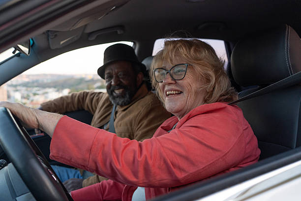 istock Elderly couple going on a trip 2240688134