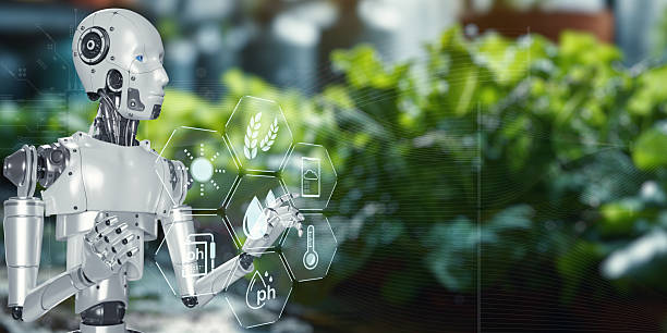 istock AI Robot Analyzing Crop Quality and Nutrient Levels in Agriculture 2240689947
