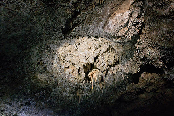 istock Stalagmites inside of a cave 2240691773