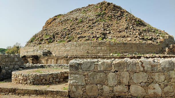 istock Majestic Dharmarajika Stupa panoramic landscape showcasing UNESCO World Heritage Buddhist monument in Taxila 2240692508