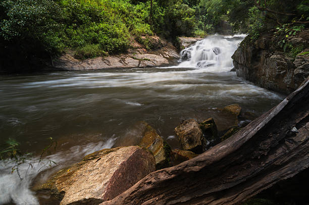 istock Scenic Mae Klang Waterfall in Chiang Mai, Thailand Surrounded by Nature 2240699951