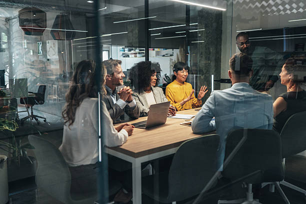 istock Business people on meeting in the office 2240713268
