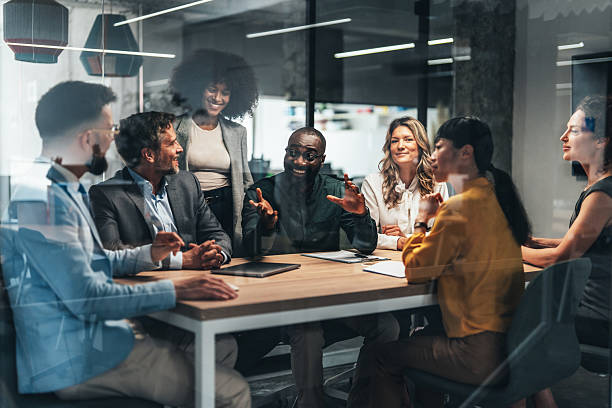 istock Business people on meeting in the office 2240713272
