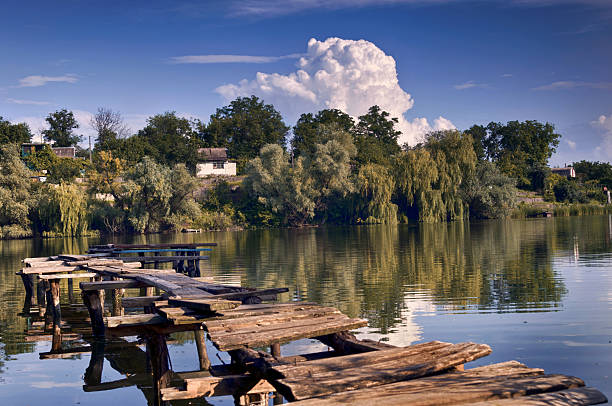istock Autumn view of Dnieper river 2240717042