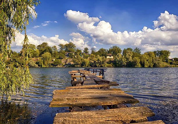 istock Autumn view of Dnieper river 2240717043