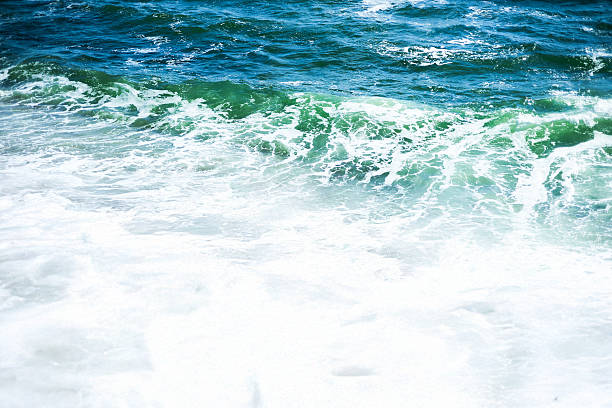 istock A beautiful stormy sea. Blue waves. 2240717059