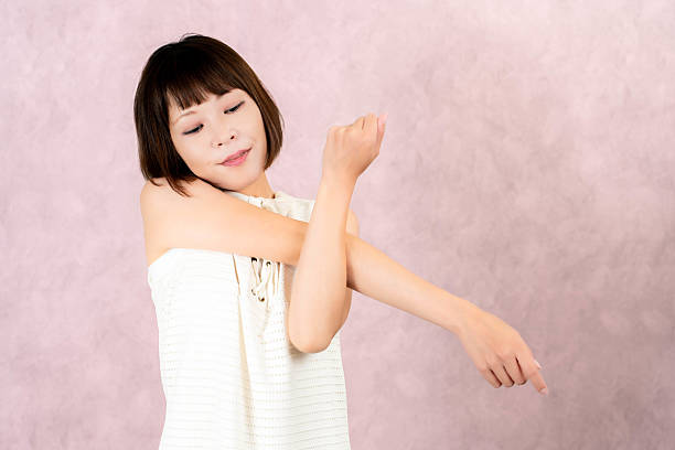 istock Woman stretching her arms 2240719718