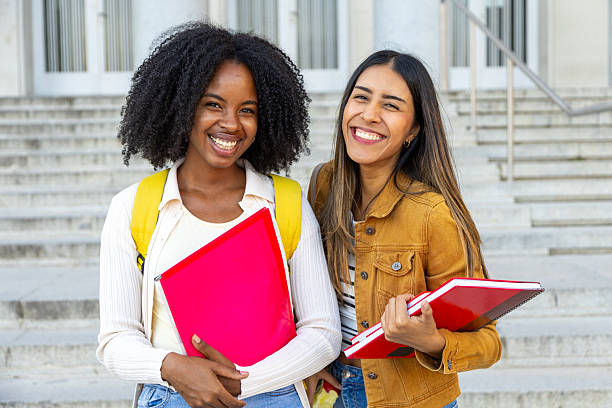 istock Diverse students smiling representing education and friendship 2240724109