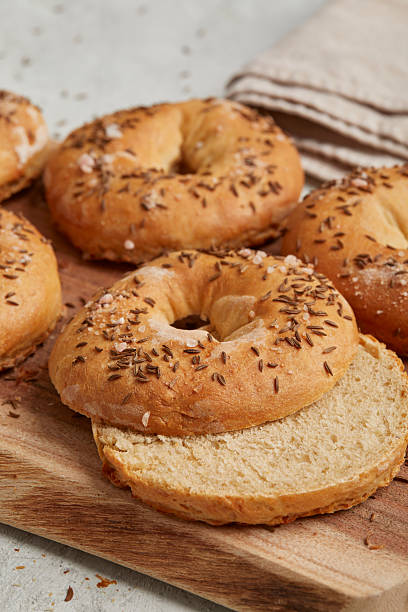 Salted bagel
