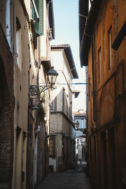 istock Exploring Ancient City Narrow Streets with Lanterns 2240735401