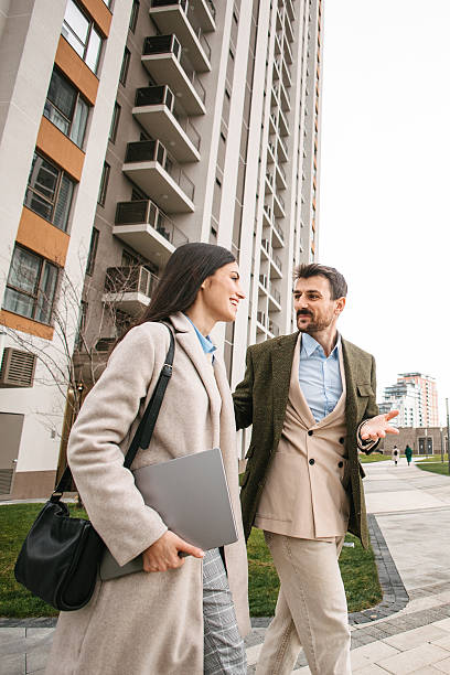 istock Professional realtors brainstorming property strategy 2240749936