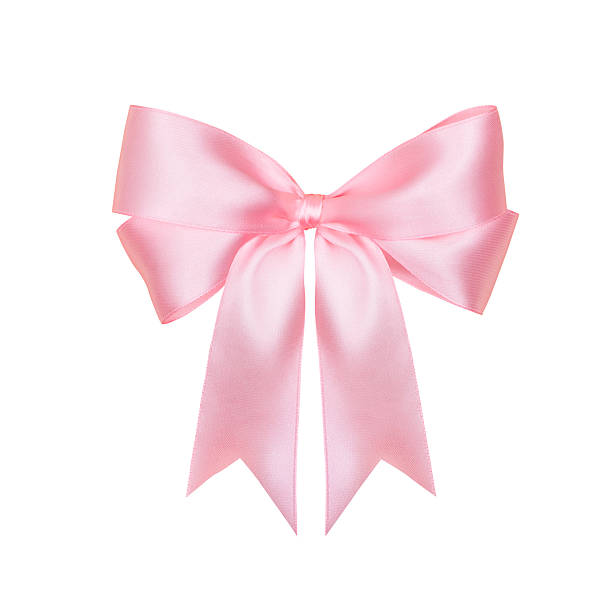 istock Pink Bow Ribbon Isolated 2240752539