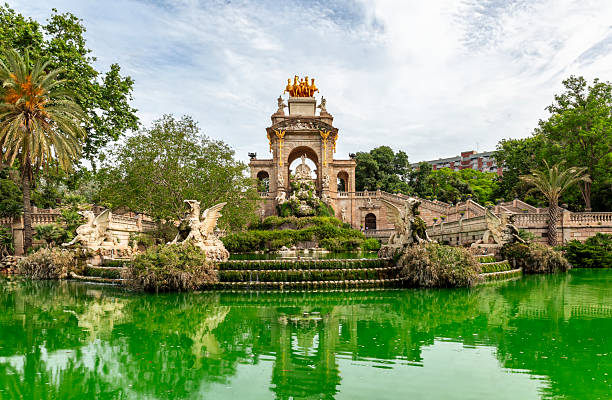 istock Cascada Monumental fountain at Parc de la Ciutadella, Barcelon 2240761937