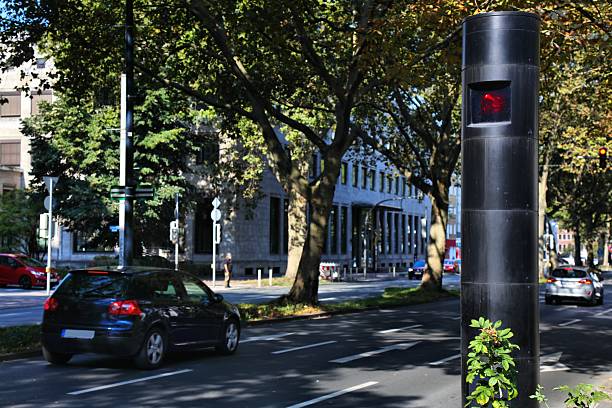istock Speed camera in Dortmund city, Germany 2240763398