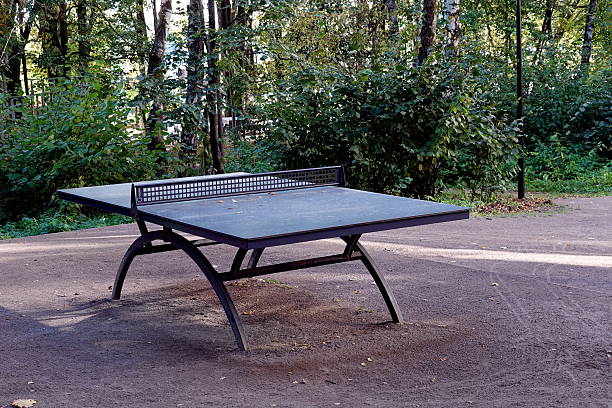 istock Tennis table in a city park. 2240778140