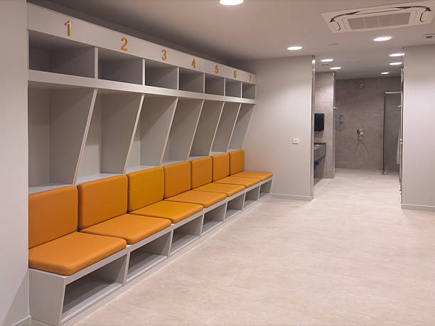 Gym Locker Room, Lockers , Dressing Room