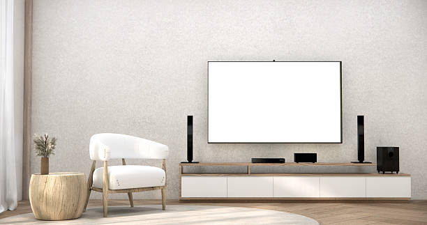 istock china cabinet wooden minimalist design muji style.3D rendering 2240789105