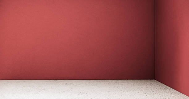 istock Red Empty muji, minimal japanese wooden room interior ,minimal style.3D rendering 2240789175