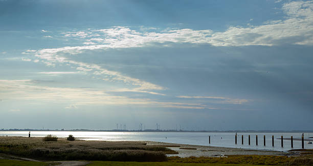 istock The river Elbe and flood plains at Sleeswijk Holstein 2240792649