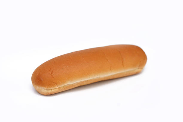 istock Hot dog bun isolated on white background. 2240794797