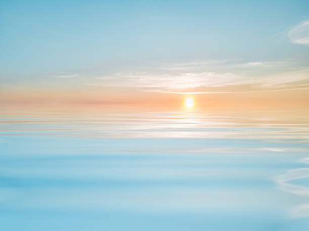 istock Japanese Ocean and Sky Sunset 2240796480