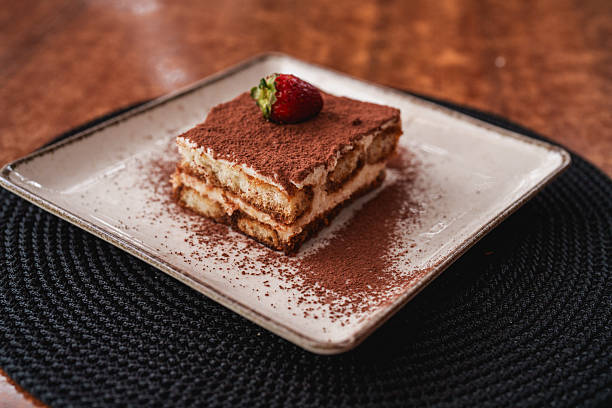 istock Classic Tiramisu Dessert with Cocoa 2240798934