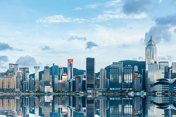 istock Victoria Harbour Financial District, Hong Kong 2240799269