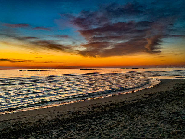 istock Colorful Sunrise over the Calm Sea 2240812132