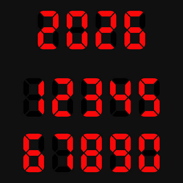 istock Happy new year 2026 countdown. Happy new year 2026 vector illustration with counter. Electric meter with numbers. Display of odometer. Dial with watt. Gauge panel of device. 2240812318