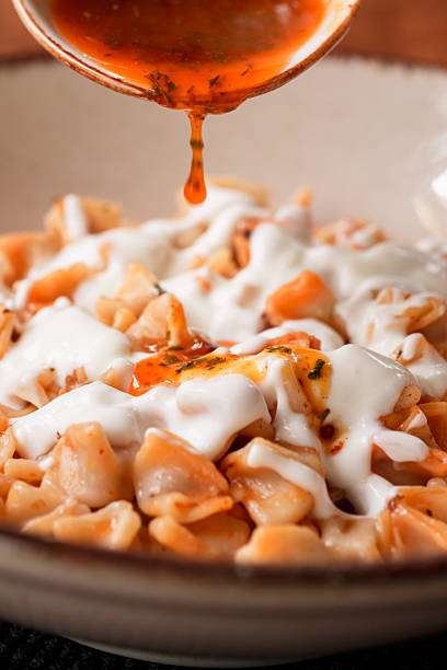istock Turkish Manti with Yogurt and Butter Sauce 2240813470