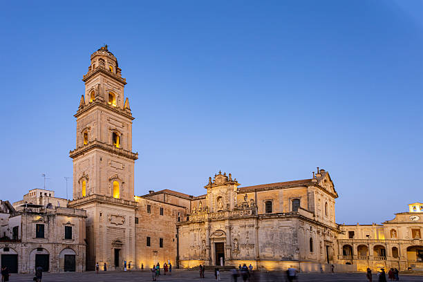 istock Piazza del Duomo in Lecce, Italy 2240813616