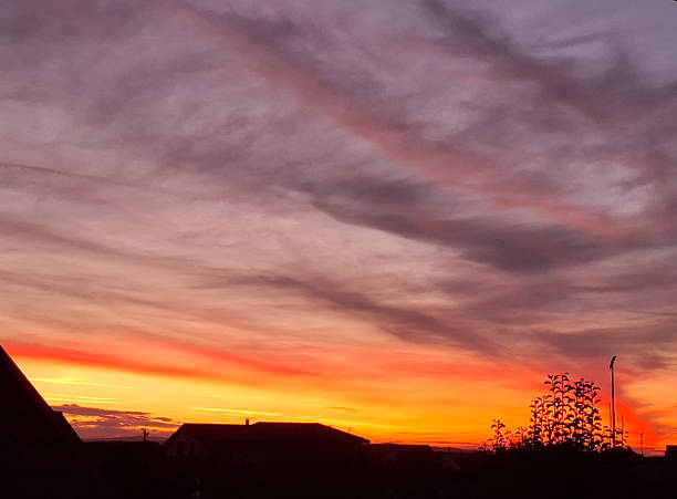 istock Sunset in October in Romania 2240820168