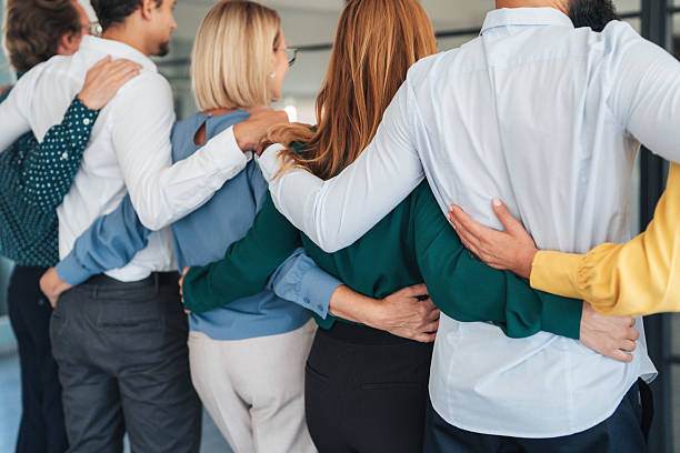 istock Strong business team united by collaboration and support 2240835867