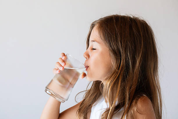 Girl Drinking Water