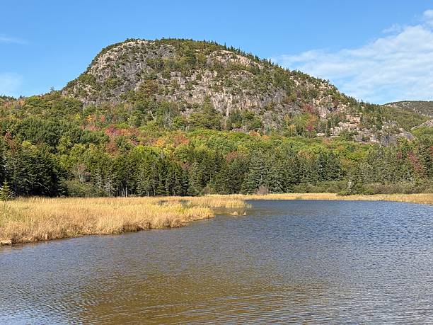 istock Beehive Trail Hike, Acadia National Park, Maine 2240840329