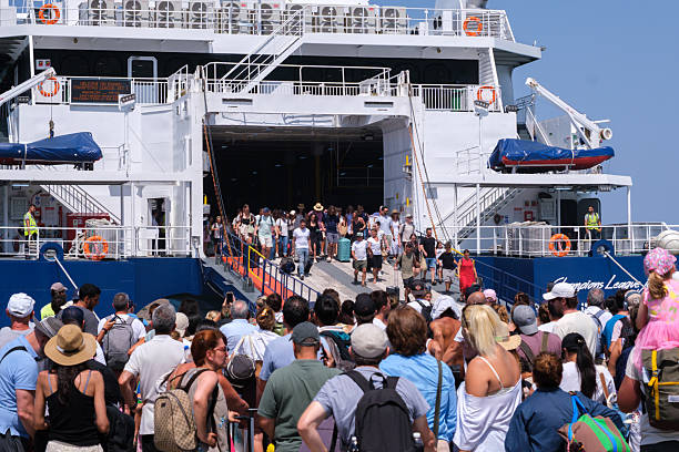Saint George's, Grenada: Ferries connecting Grenada to Carriacou provide a vital transportation link between the main island of Grenada and its smaller dependency in the Grenadines. The ferries make trips between the Carenage in St. George's, and Hillsborough, the main town in Carriacou. The journey typically takes about 90 minutes to two hours, depending on sea conditions. These ferries carry both passengers and cargo, serving as a lifeline for Carriacou residents and a convenient option for tourists exploring the region. The vessels vary in size and amenities, with some offering air-conditioned cabins and others providing open-air seating.