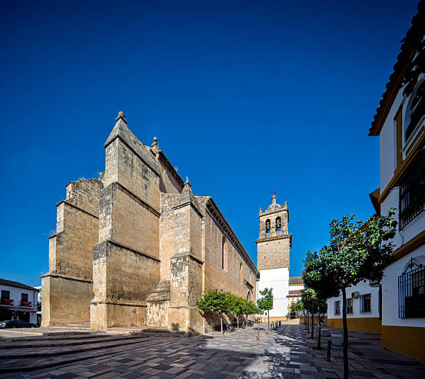 istock Exploring Santa Marina in Cordoba with its unique architecture 2240854709