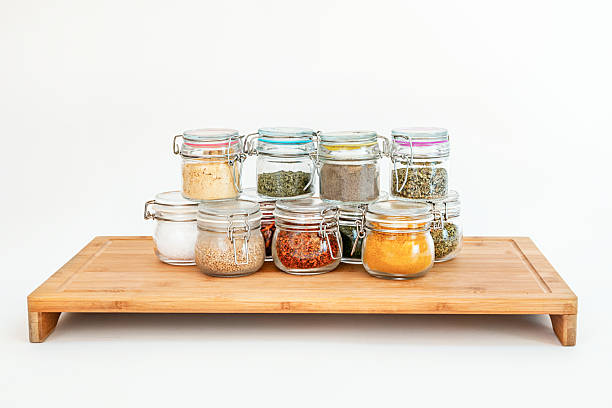 istock Image in studio photography of jars of assorted spices 2240858276