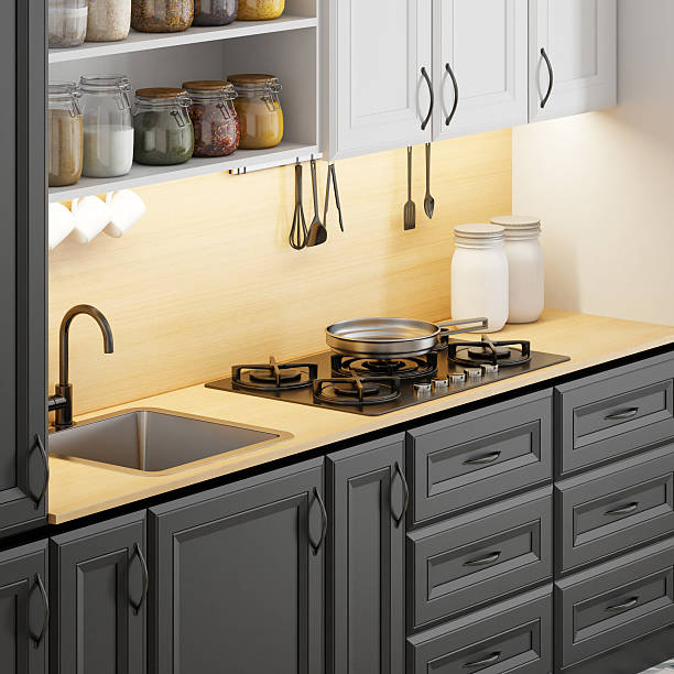 istock Scandinavian Kitchen – Modern Minimal Living 2240859714