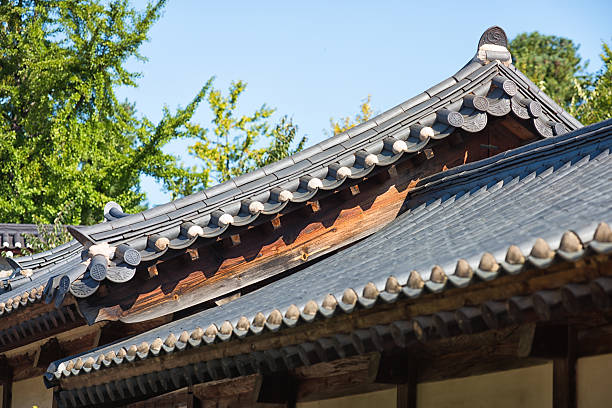istock Traditional Korean Hanok Eaves 2240863012