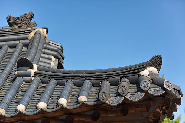 istock Traditional Korean Hanok Eaves 2240863013