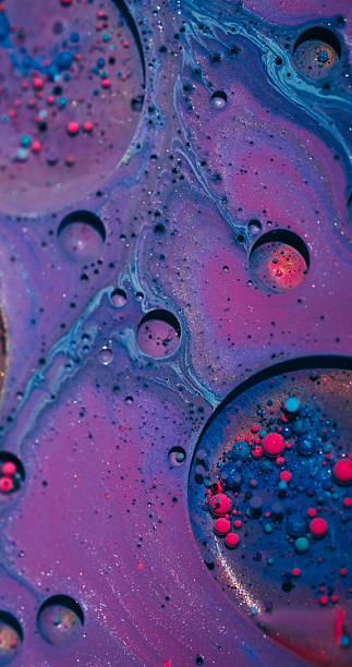 istock Ink splash bubble background water oil texture art 2240885410
